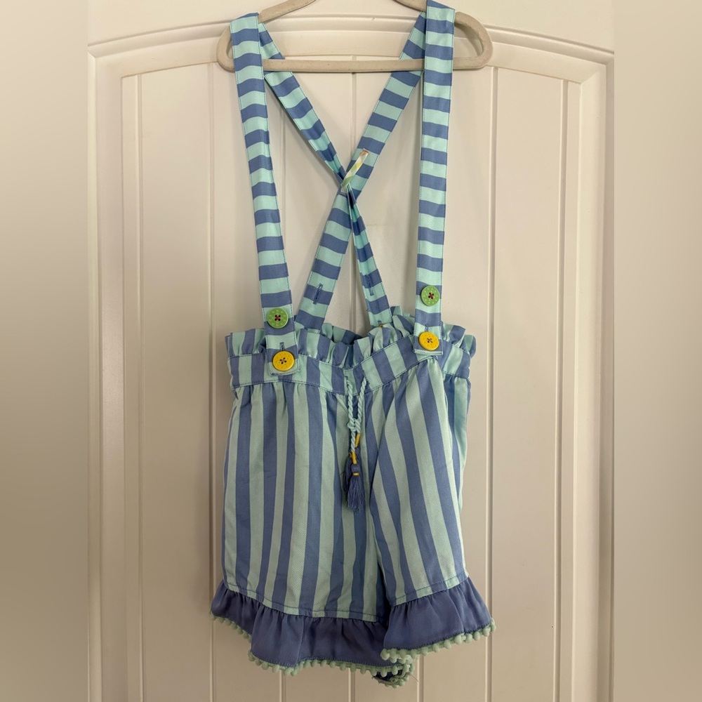 Matilda Jane overall shorts size 8